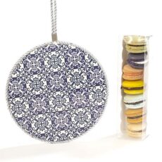 Macarons e sottopentola design rotondo