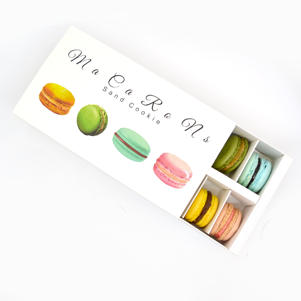 confezione da 12 macarons