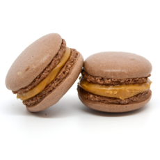 Macarons al caramello dolce